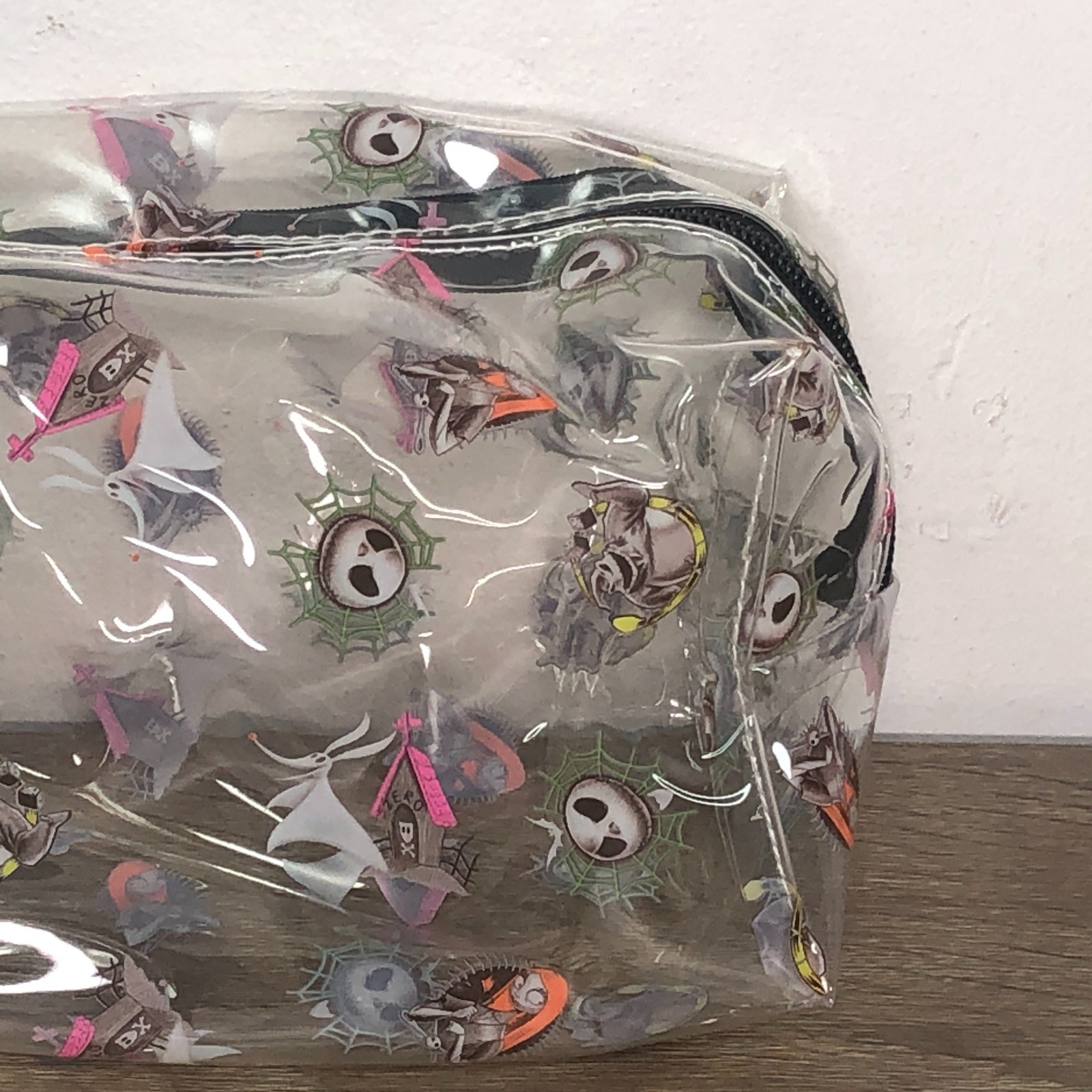 Disney Nightmare Before Christmas Revolution Make Up Cosmetic Bag Collectible 8"