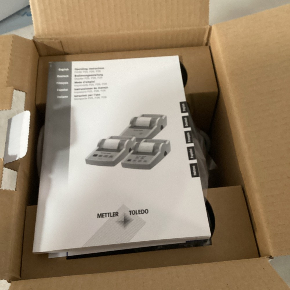 Mettler Toledo P25 RS Printer New