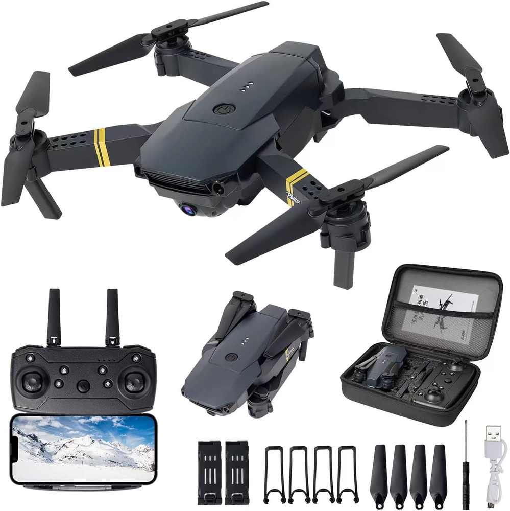 Eachine E58 WIFI FPV With 4K HD Wide Angle Camera Foldable Drone Quadcopter New
