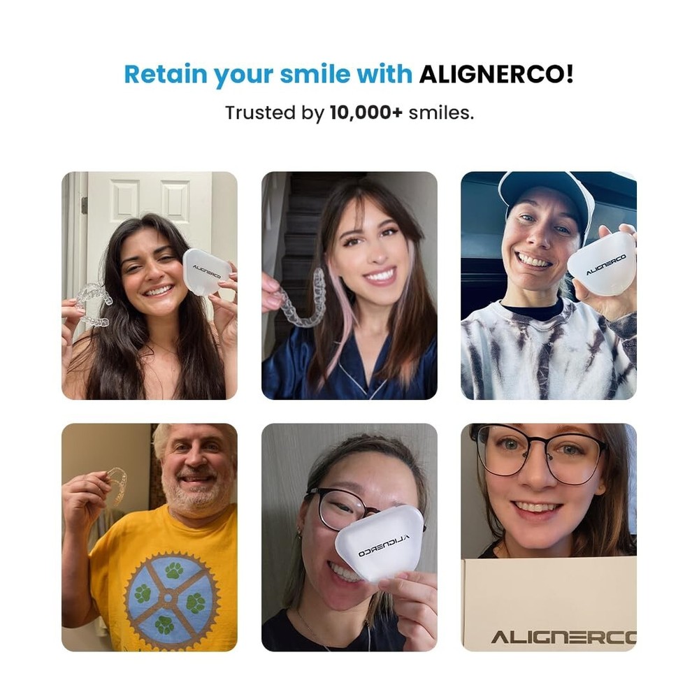 Custom Upper and Lower Teeth Retainer, Clear Dental Retainer for Teeth Stability