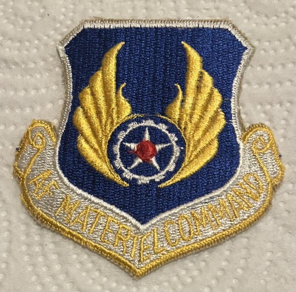 3” US AIR FORCE AF MATERIAL COMMAND PATCH Vintage USAF