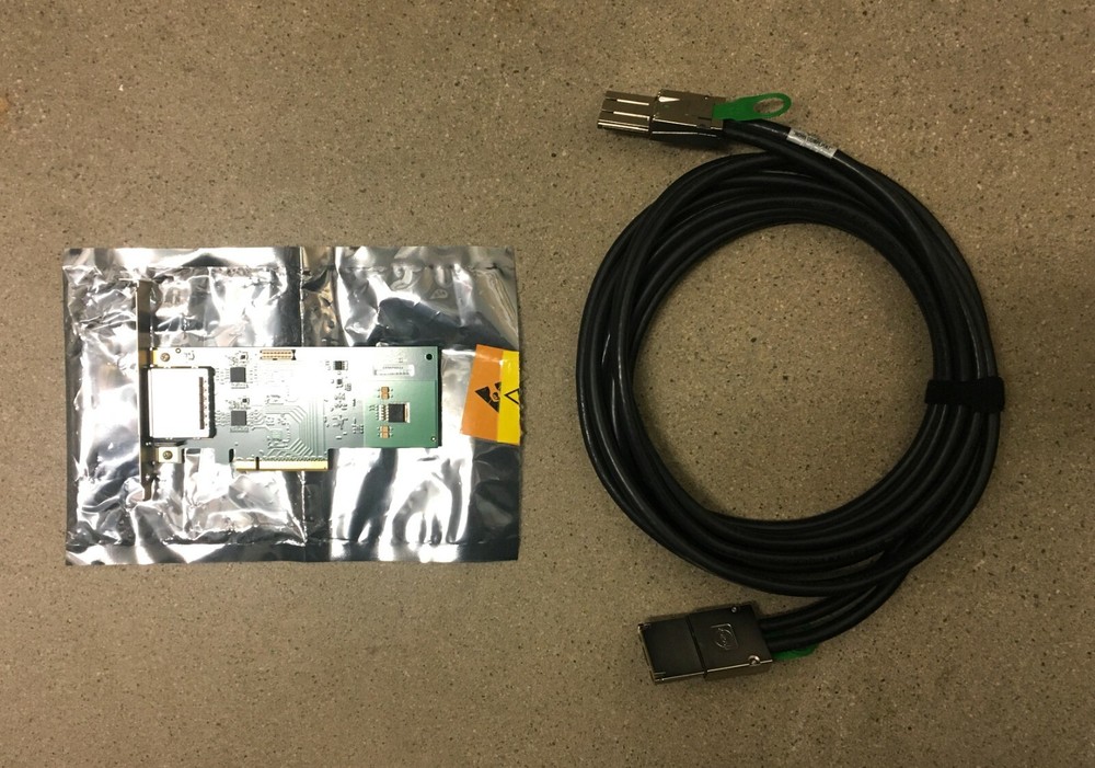 AJA Corvid Ultra 2U Chassis Video Processor + PCIe 2.0 x8 Host Card + Data cable