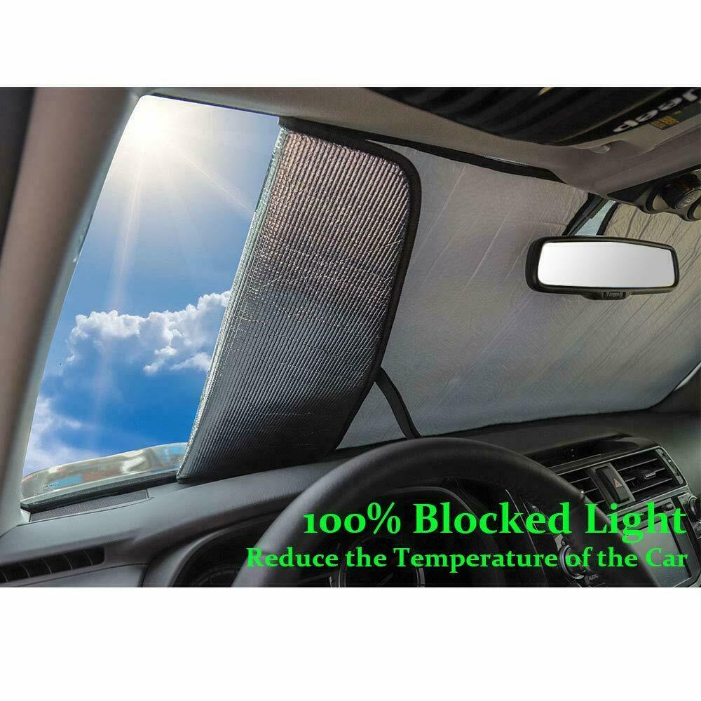 Car Front Windshield Sunshade UV Reflector Snow Shade Visor For 4Runner 2017+