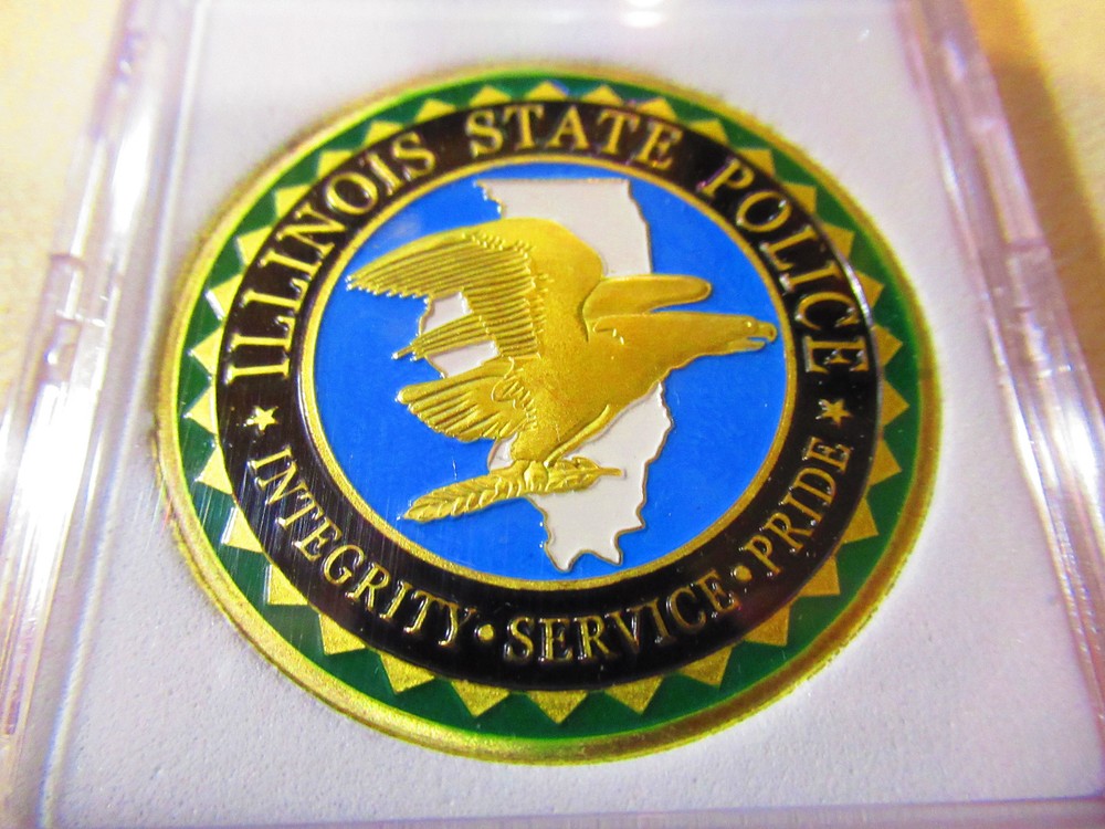 ILLINOIS STATE POLICE Challenge Coin