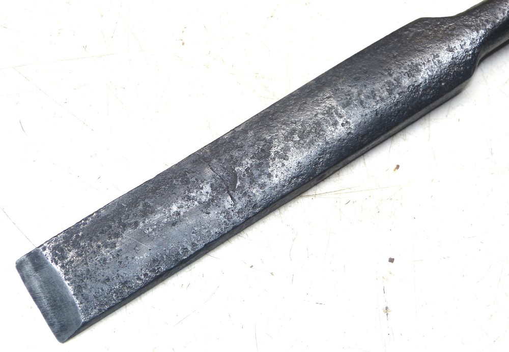 Long Vintage 1½” Socketed Timber Framing Chisel INV18714