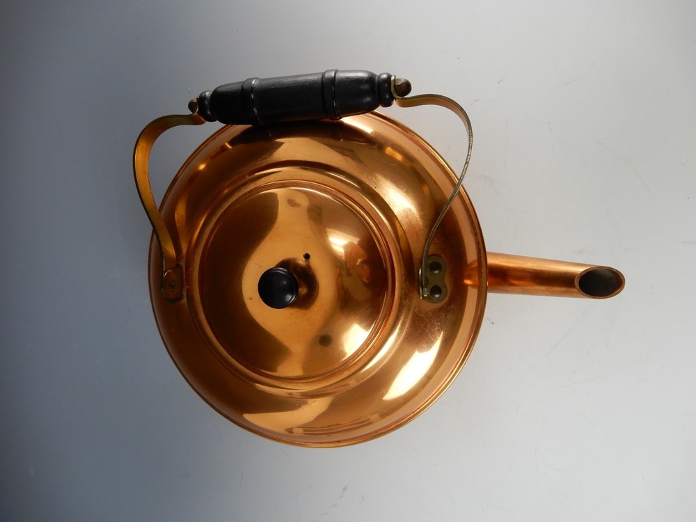 Vintage Coppercraft Guild Copper & Brass Tea Pot / Kettle