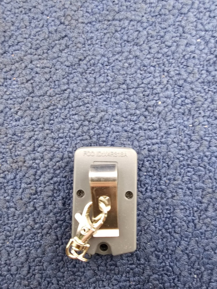 Single Button Entry Transmitter Gate Garage Opener FCC ID: X4R318A