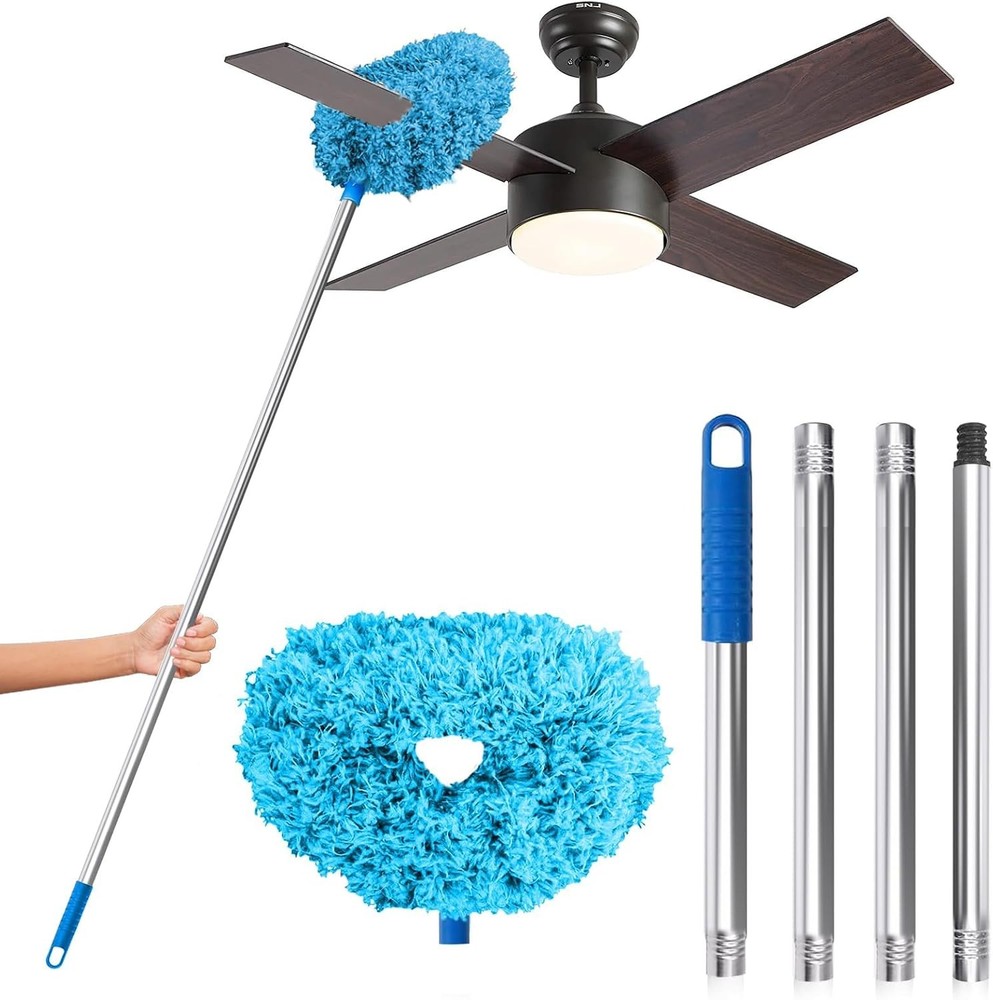Ceiling Fan Cleaner Duster, Reble Microfiber Duster with Extens