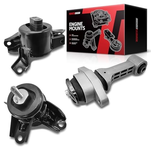 3PCS Engine Mount Compatible with Elantra 2011 2012 2013 2014 2015 2016,