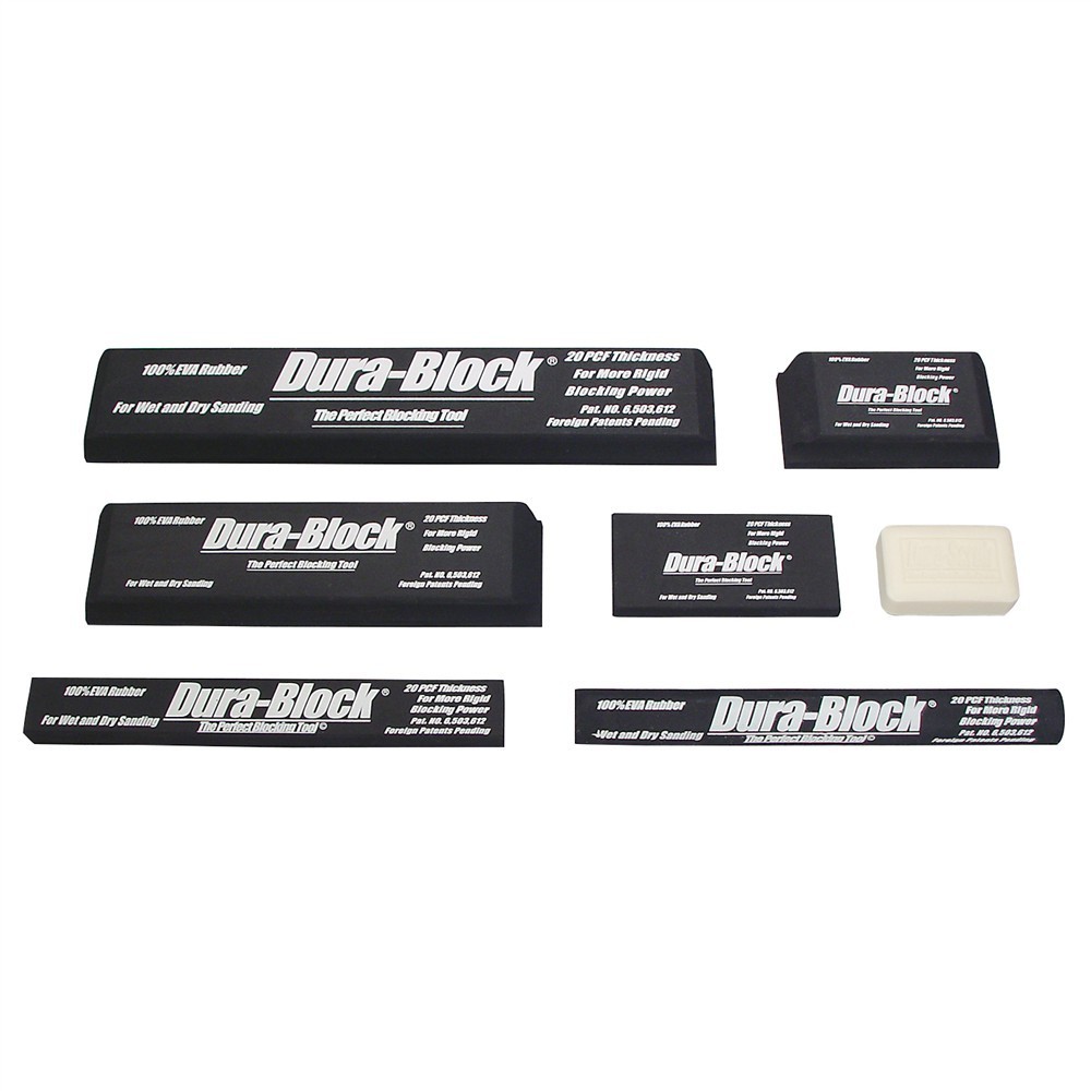 7 Pc Deluxe Dura-Block Wet/Dry Sanding Set #8038-13