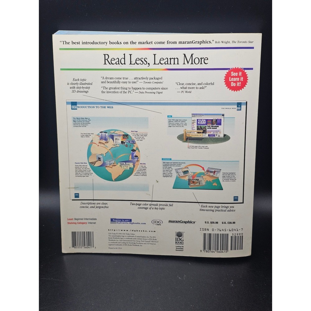 Teach Yourself Computers and the Internet Visually from IDG Books (mid 1990s)