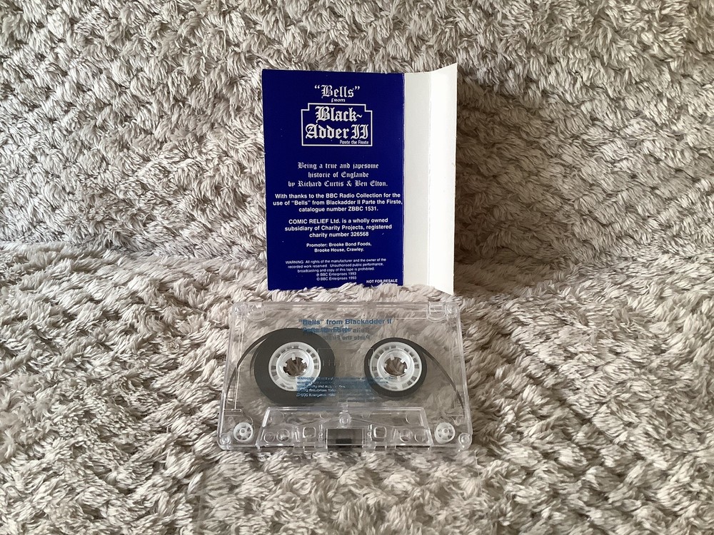 BLACK ADDER FOR COMIC RELIEF - CASSETTE