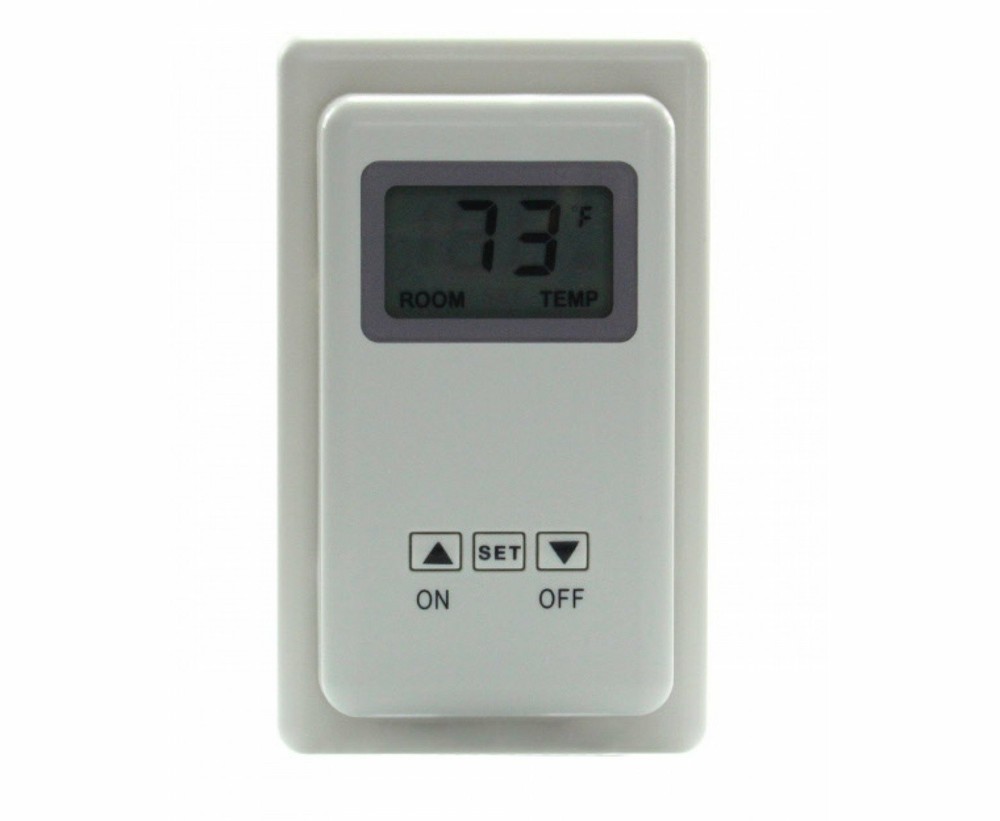 SkyTech TS-3 Wired Wall Mounted Thermostat Fireplace Control (SKY-TS-3)