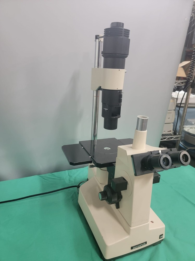Olympus IM Inverted Laboratory Microscope w/ 3 objectives