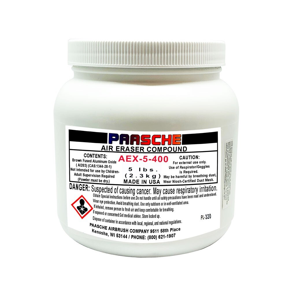 AEX-5-400 400 Grit Paasche Fast Cutting Compound