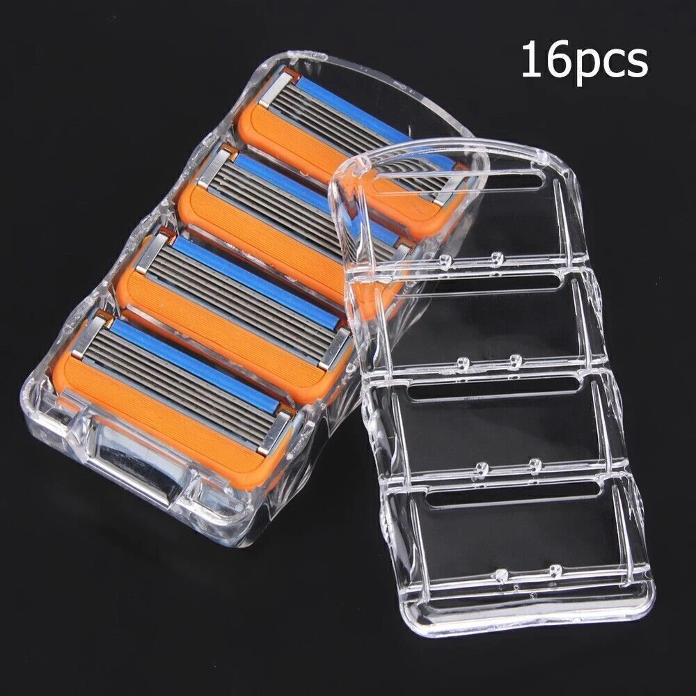 New 16PCS Shaving Razor Blades Refills Compatible for GiIIette Fusion 5 Proglide