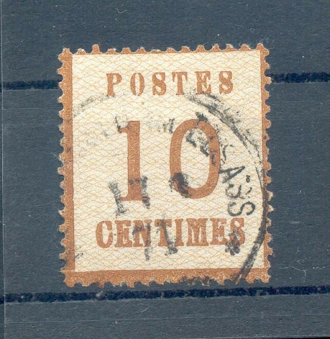 Ndp Alsace 5Id Color Postmarked BPP (R1438