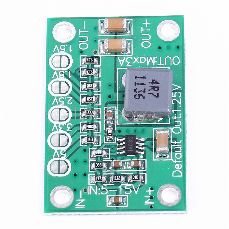 Universal 5-16V To 1.25V/1.5V/1.8V/2.5V/5V Adjustable Step Down Power Module