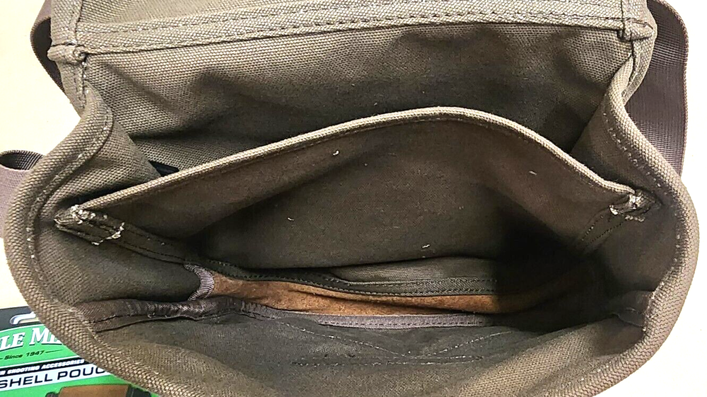 Uncle Mike's Deluxe Canvas Shell Pouch (Brown, One Size) 42140