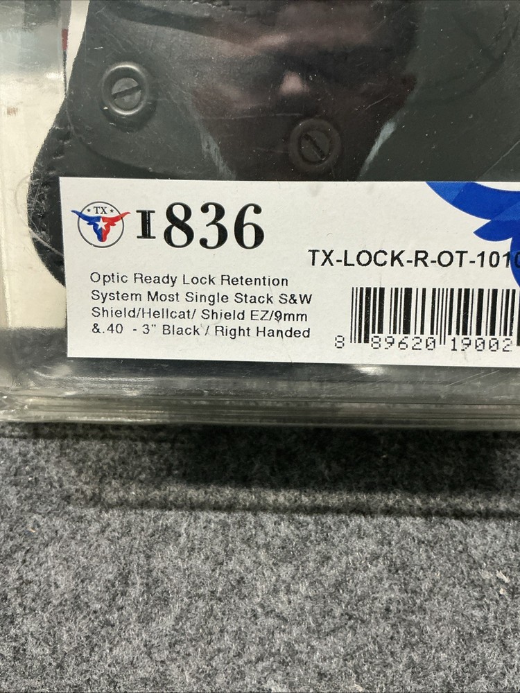 Tagua Lock Retention Single Stack Shield Hellcat EZ 9mm 3" TX-LOCK-R-OT-1010