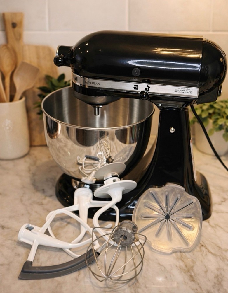 Kitchenaid Stand Mixer 3.5qt Black Upgraded Refurbished
