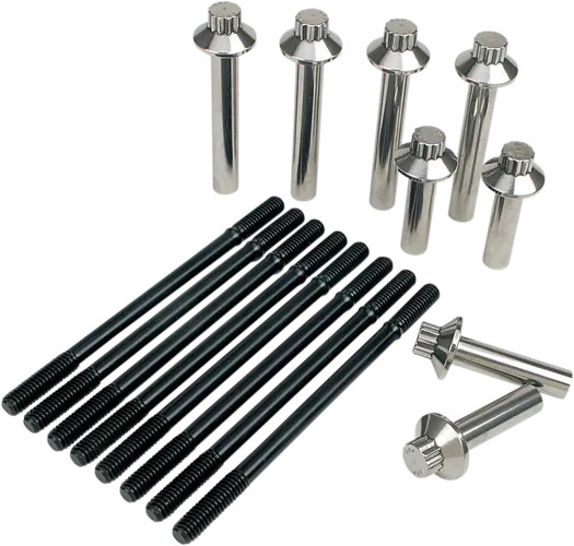 Feuling Engine Cylinder Stud and Head Bolt Kit HD Dyna Street Bob 06-17