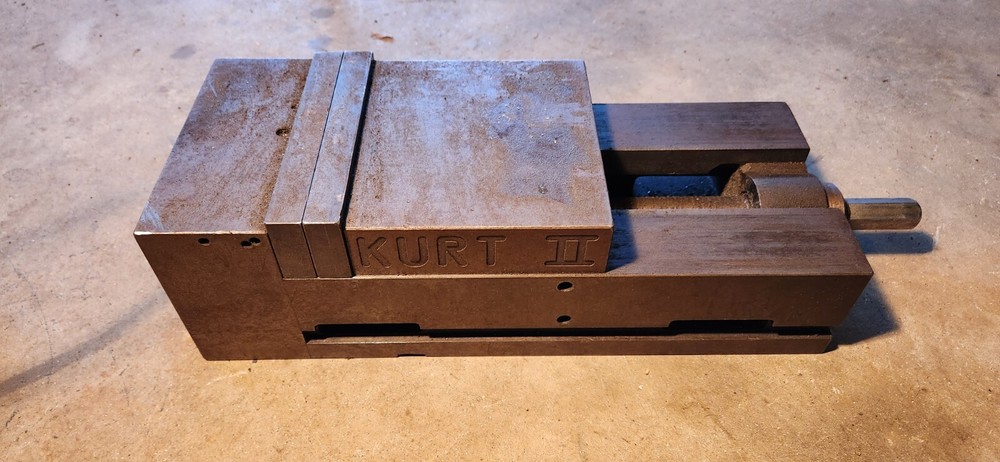 Kurt Type ll Pt600-A 6" Precision Milling Machine Vise With Kurt Handle
