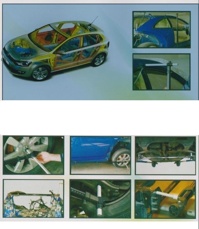 2D MEASURING SYSTEM AUTO BODY FRAME MACHINE RACK TRAMGAUGE PERFECT SOLUTION