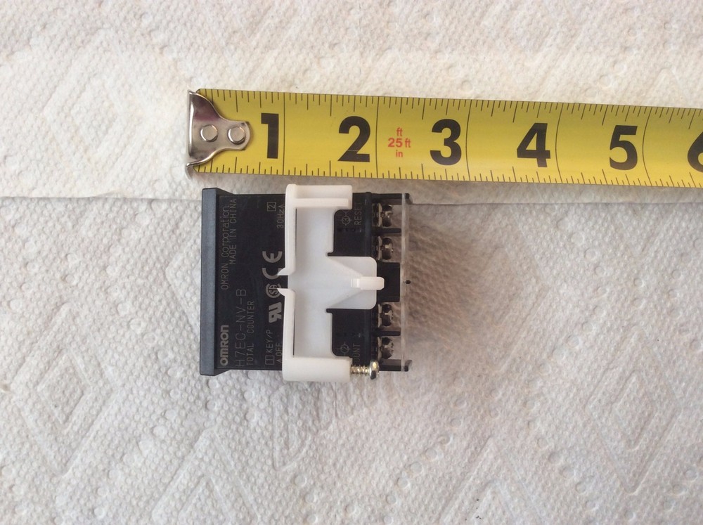 Omron H7EC COUNTER TOTALIZER SELF POWERED 3V LITHIUM BATTERY