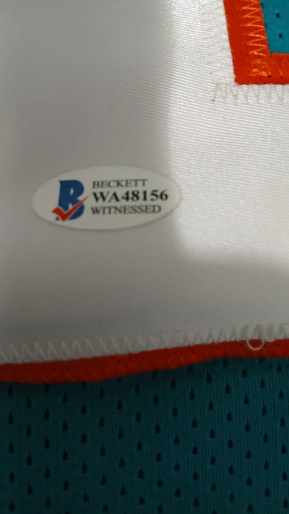 Signed Raheem Mostert Miami Dolphins Jersey With COA