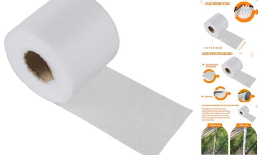 100ft Breathable Tree Trunk Bandage Cover, Tree Protector Wrap for Winter,