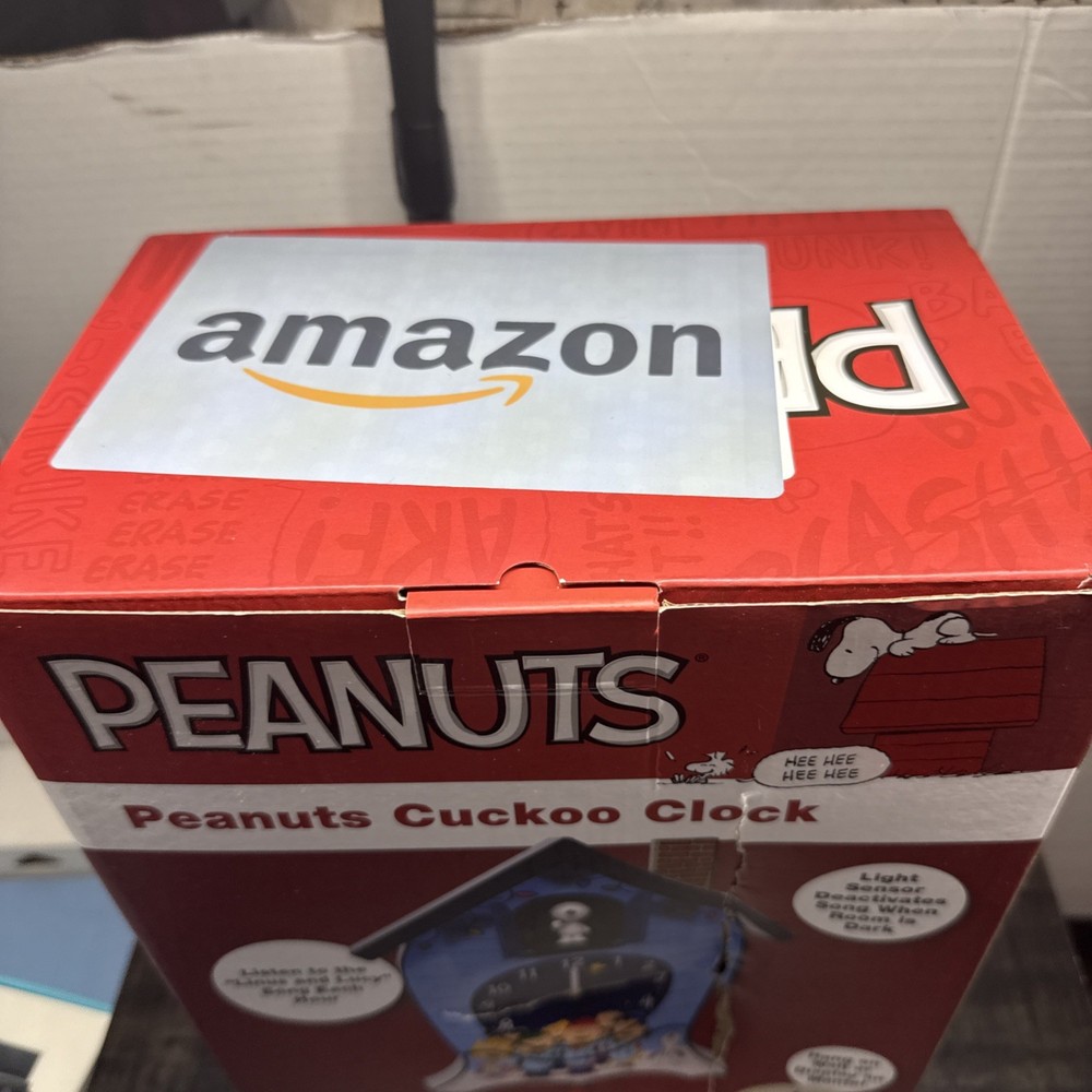 Peanuts Cuckcoo Clock