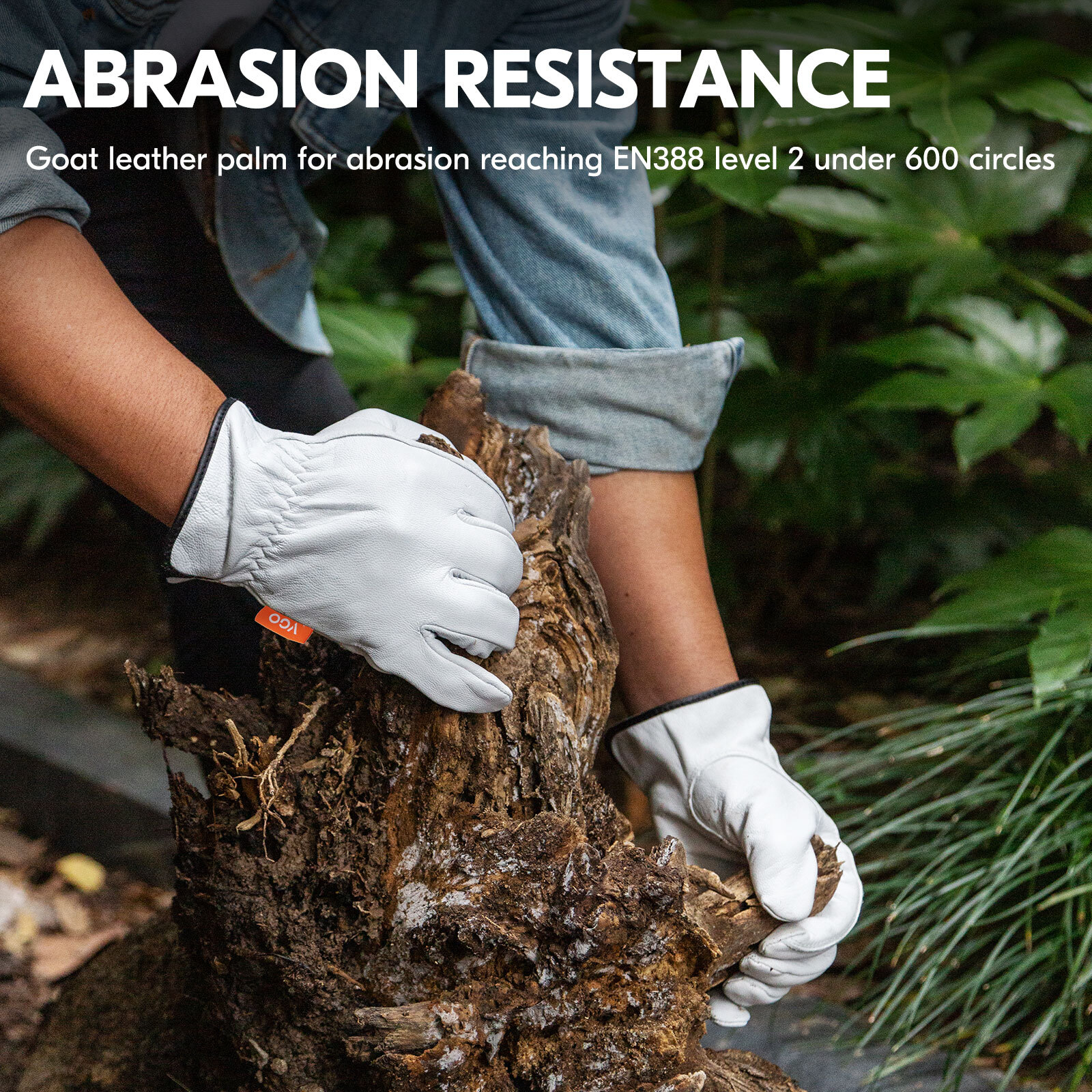 Vgo 3Pairs Unlined Top Grain Goatskin Work and Driver Gloves (GA9501)