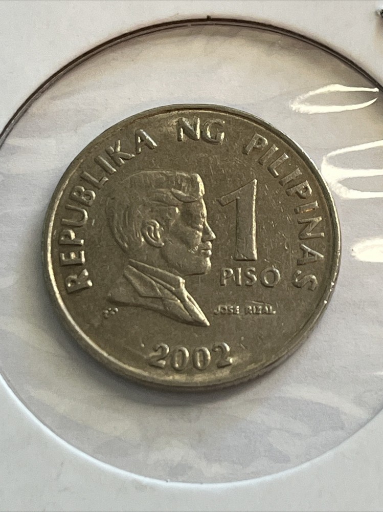 2002 Philippines 1 Piso Coin