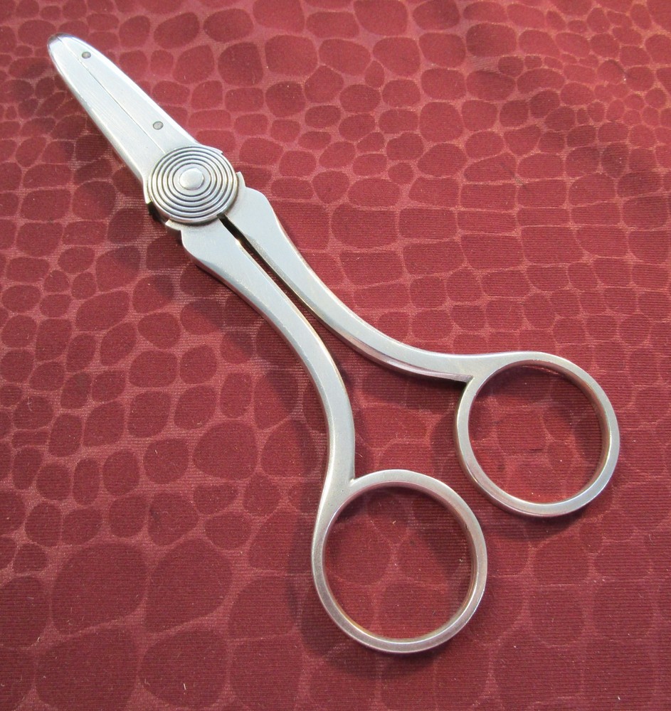 Antique GORHAM Silverplate Rose or Garden Shears Interchangeable Blades      gbb