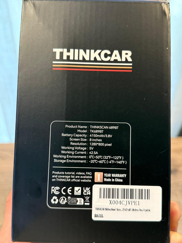 2025 Thinkscan 689BT Auto Diagnostic, THINKCAR Bidirectional Scan Tool, OBD2 Scn