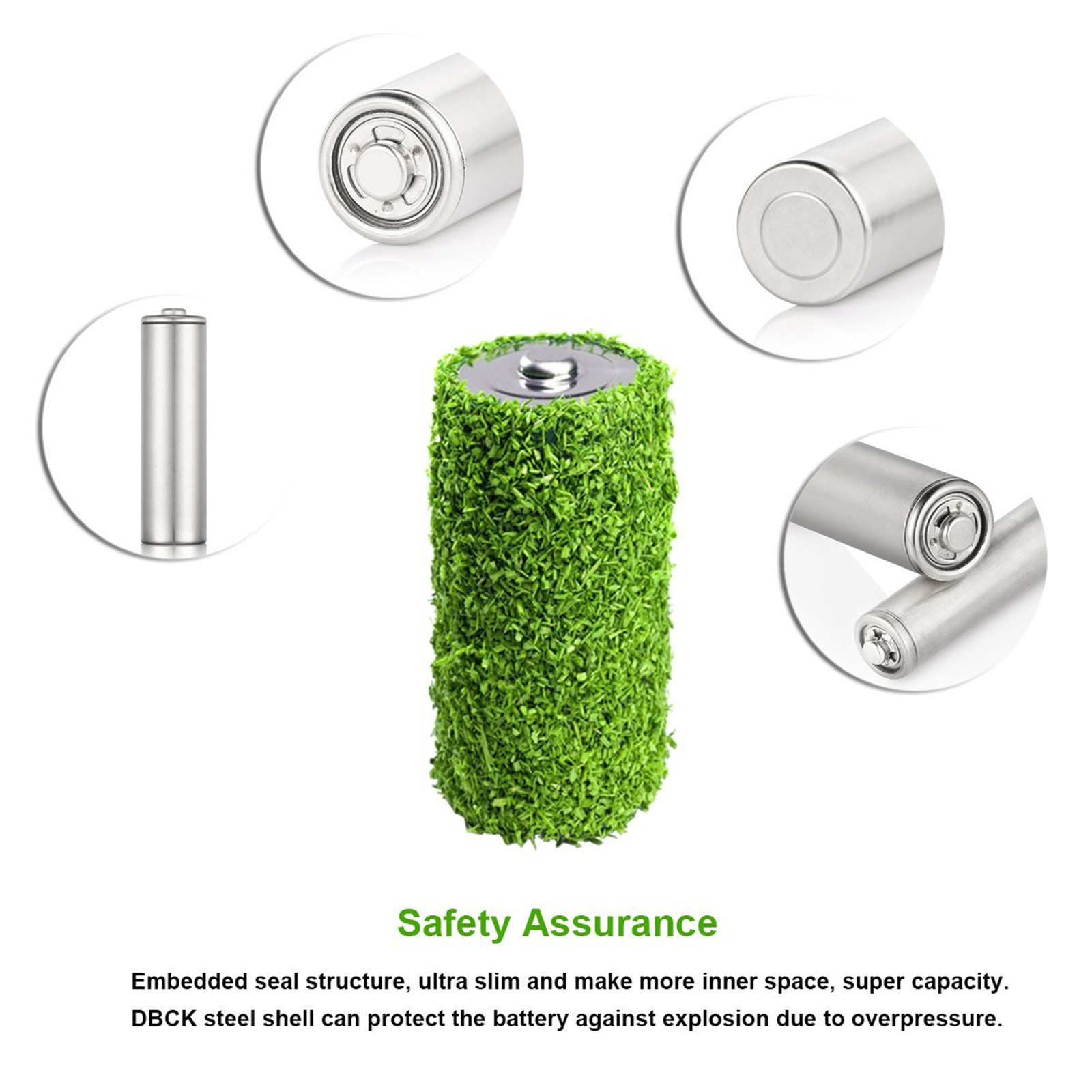 Kastar Ni-MH AA 2700mAh Super High-Capacity Rechargeable Batteries Pre-charged