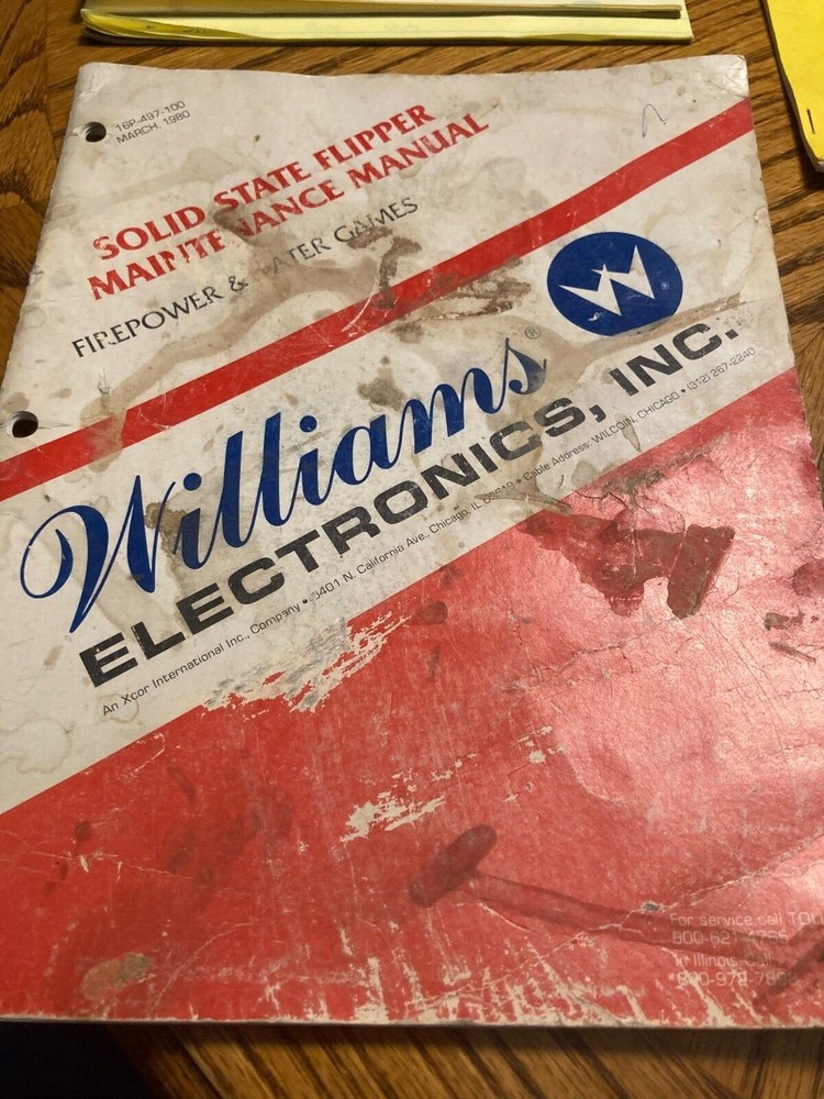 Solid State Flipper Maintenance Manual Pinball