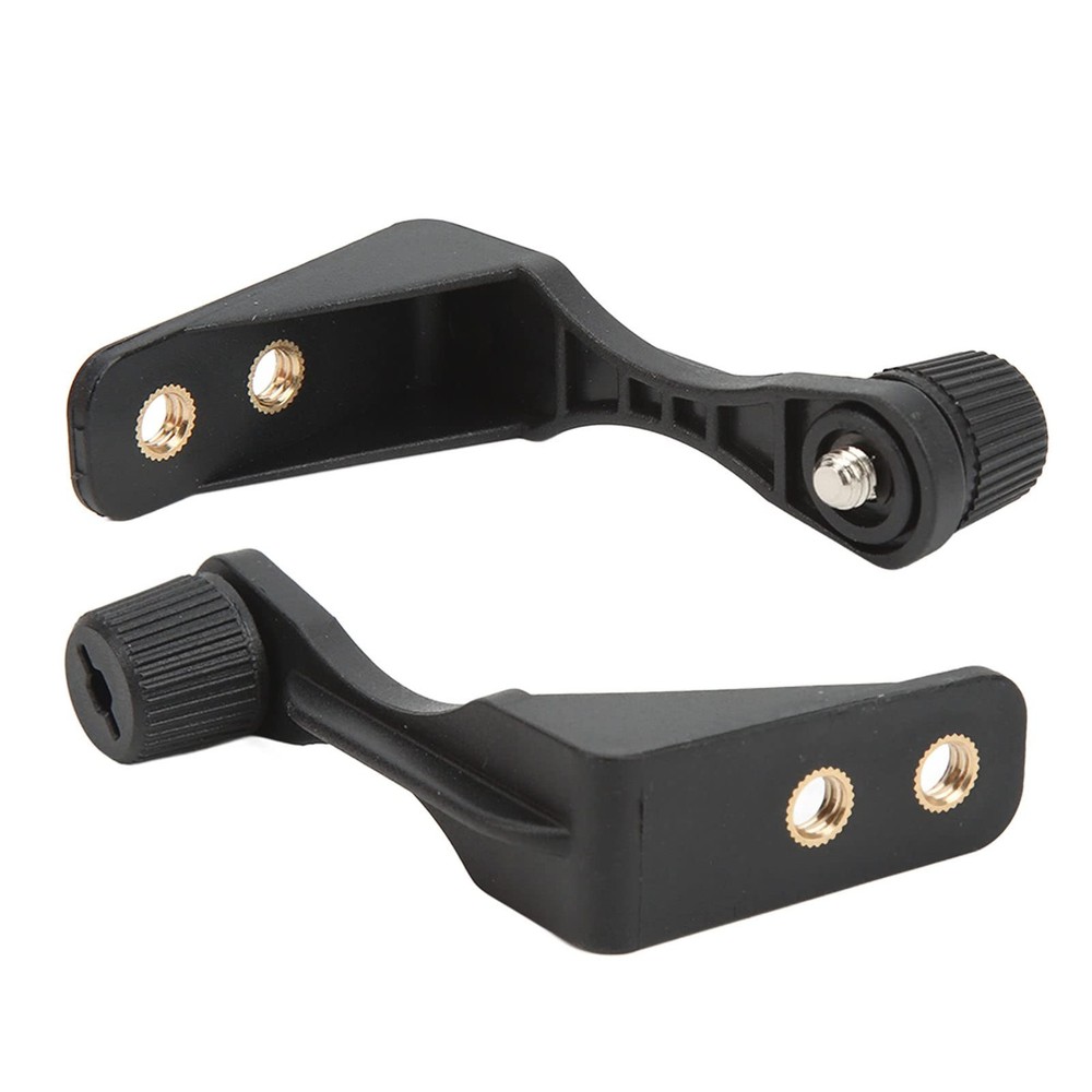 Universal L-Shaped Plastic Binocular Tripod Adapter with 1/4 inch Thread