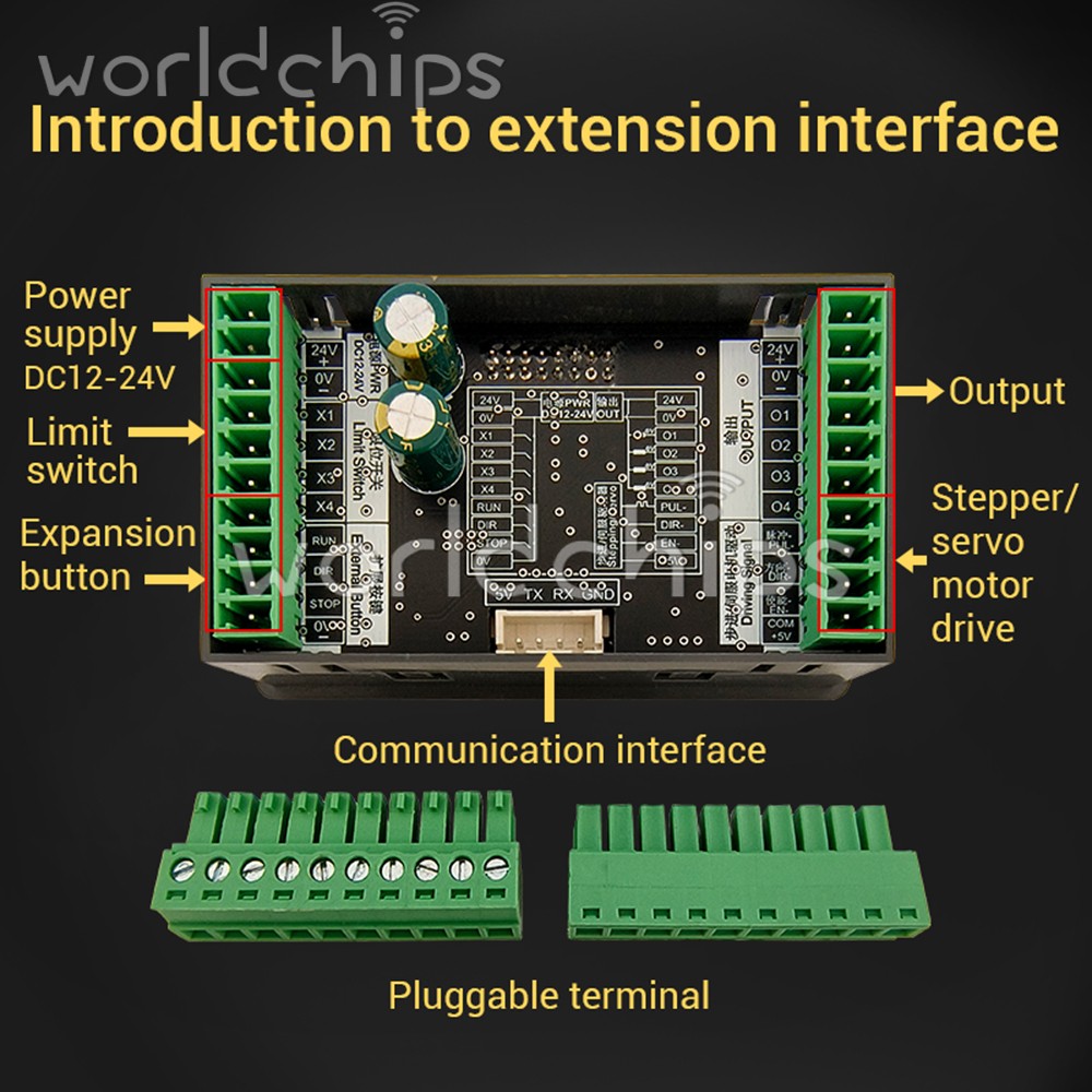 SMC05 Stepper Servo Motor Pulse Controller with Forward/Reverse Speed Control