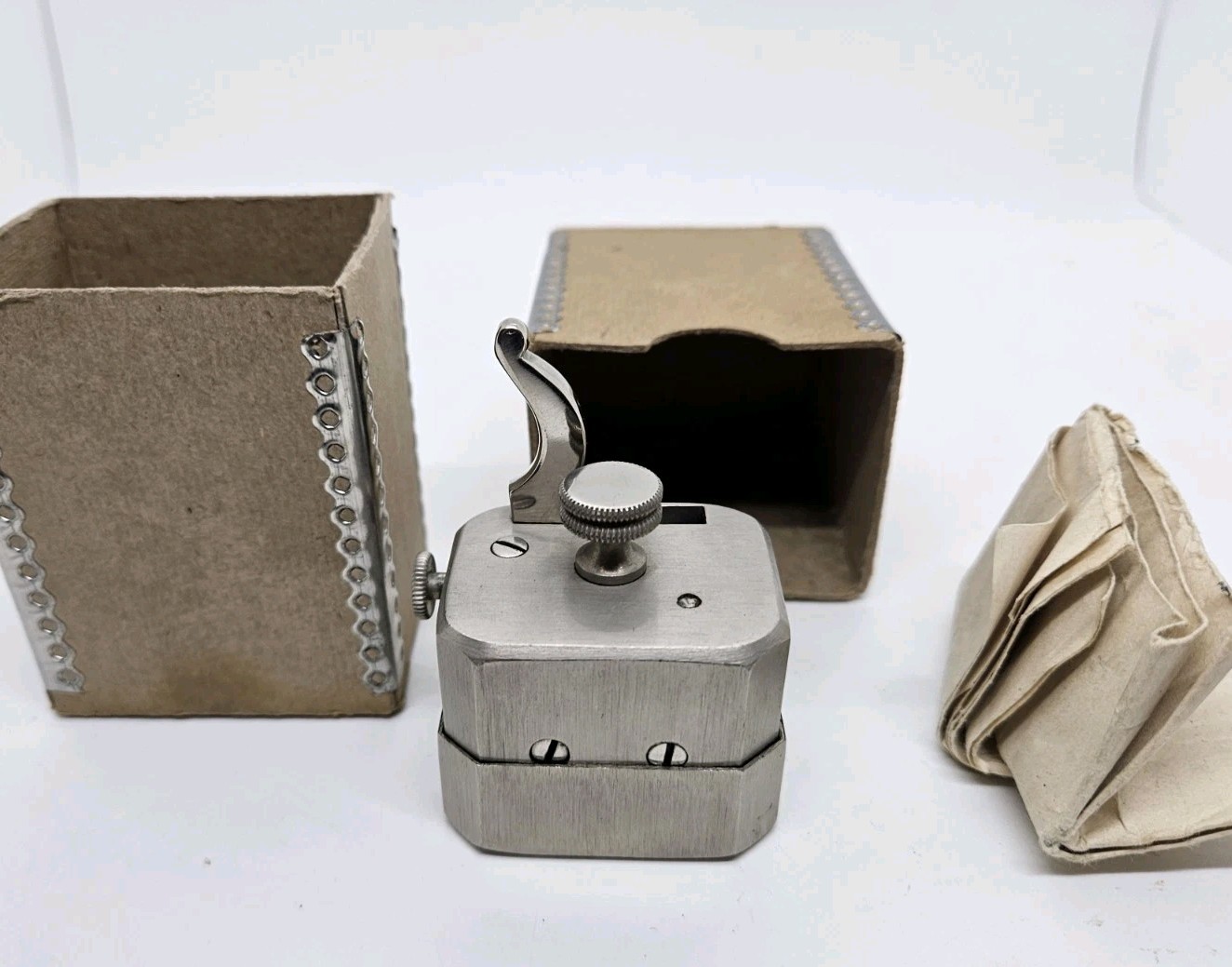 Antique German Victorian Scarificator Bloodletting Quack Medical Device with Box