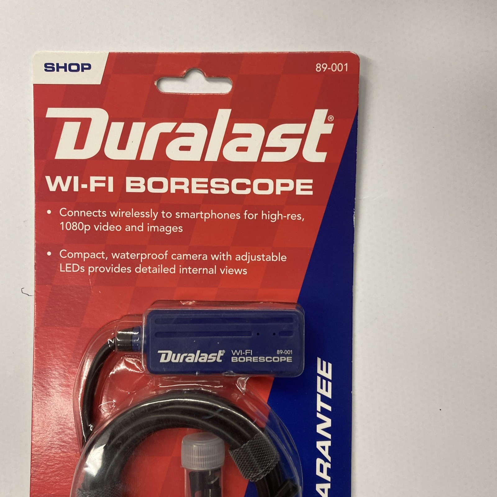 DURALAST Wi-Fi Borescope 5 Foot Long Cable Camera. NEW