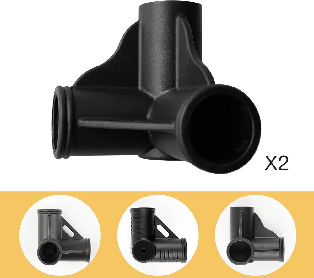 Suddus Elevated Dog Bed Replacement Parts Package - Raised 词·, Black