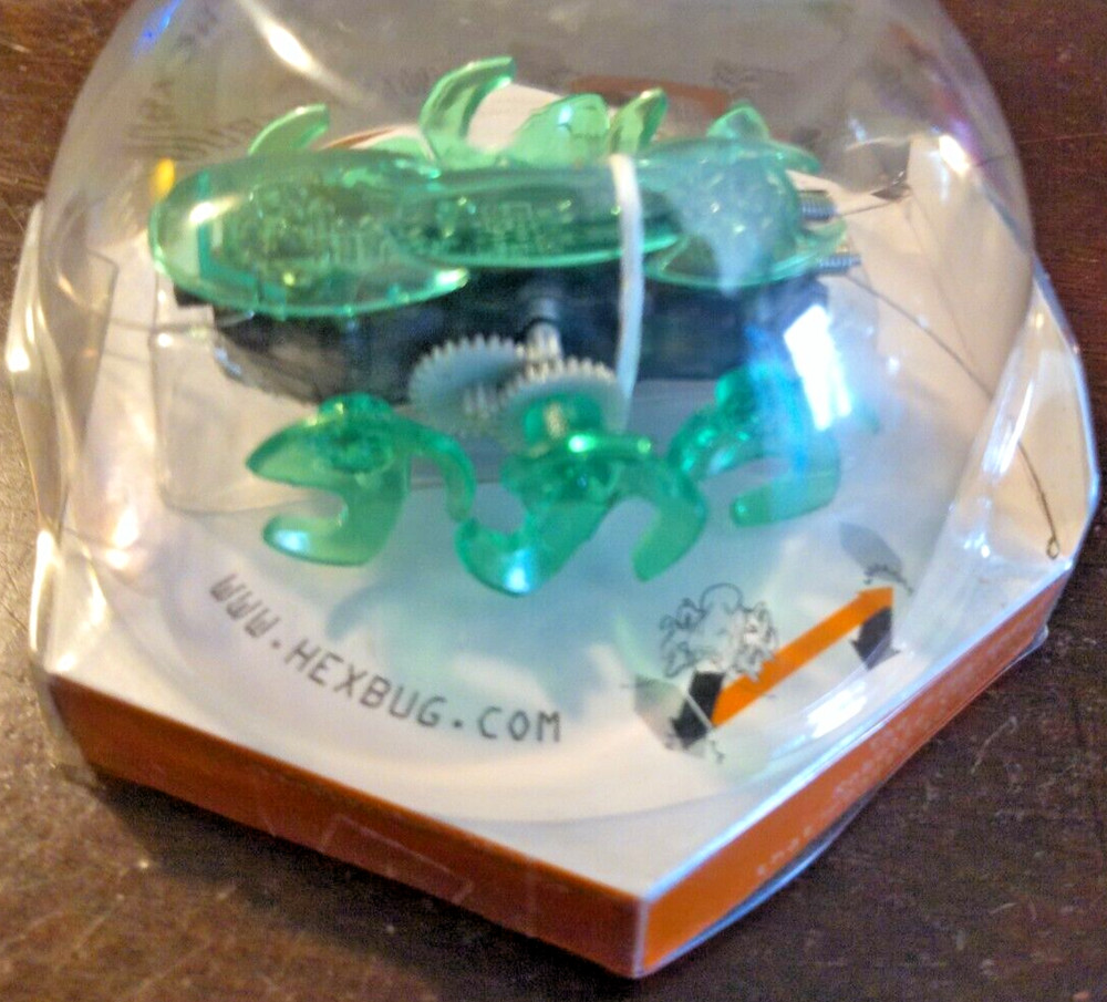Hex Bug Micro Robotic Creature Ant Green NIB