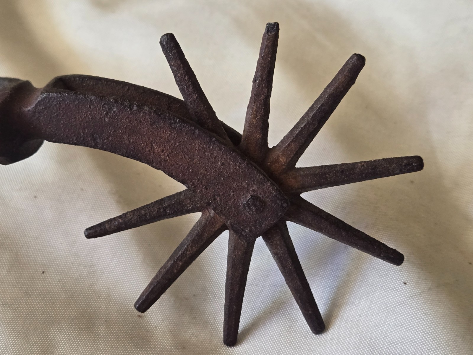 Antique 19th Century Barclay / Buermann Large Iron Spur