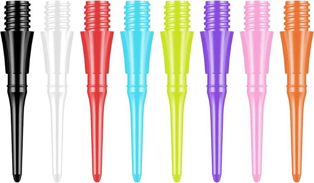 2BA Thread Soft Tip Dart Points - Plastic Dart Tips - 100 Pack Premium Replacem