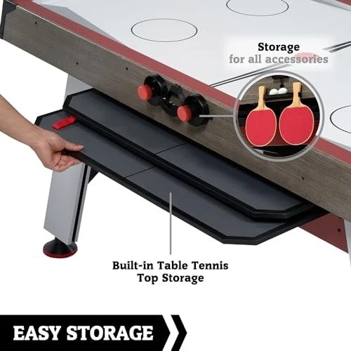 Air Hockey table that changes into table tennis. good condition