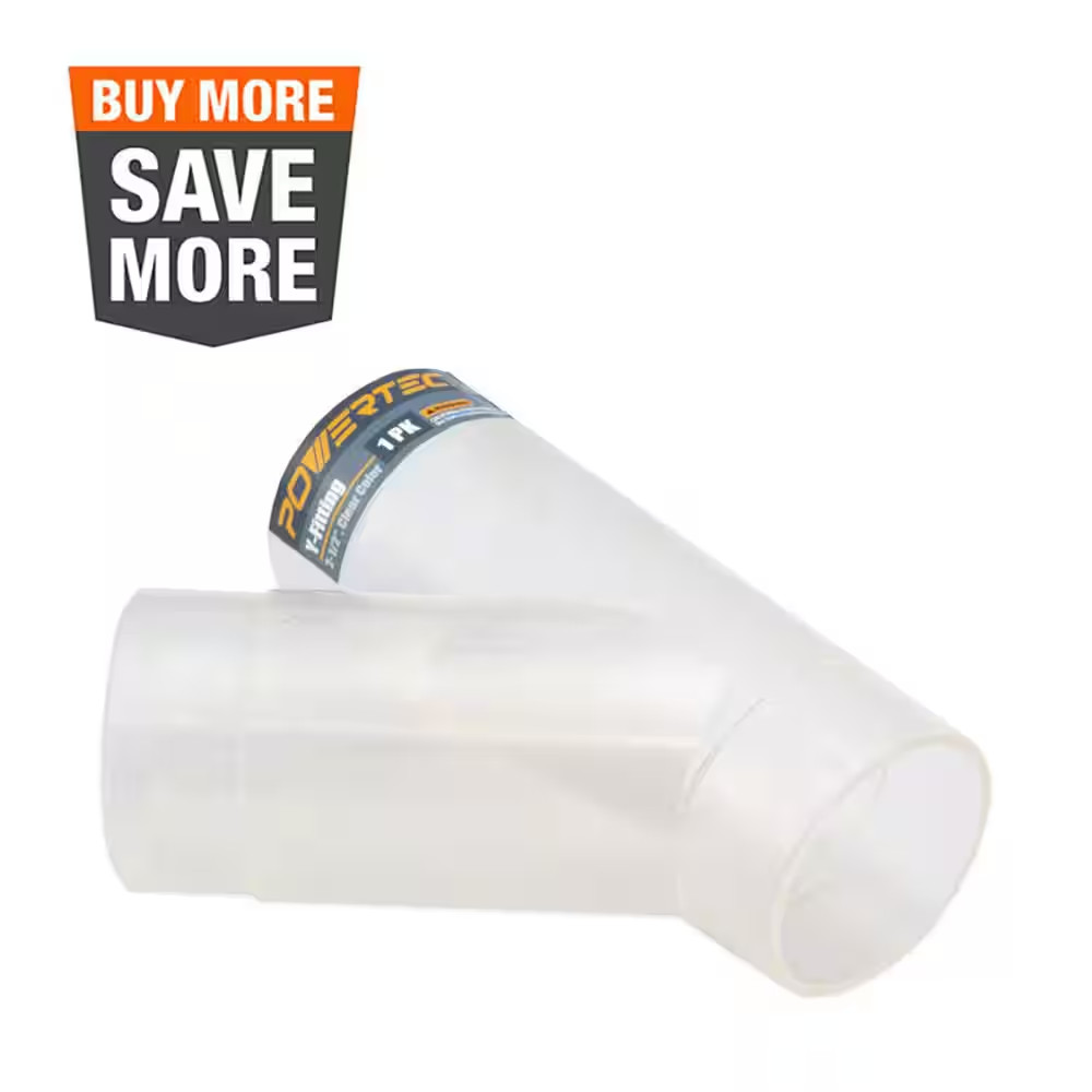 2-1/2 In. I.D. Y-Fitting for Dust Collection Systems