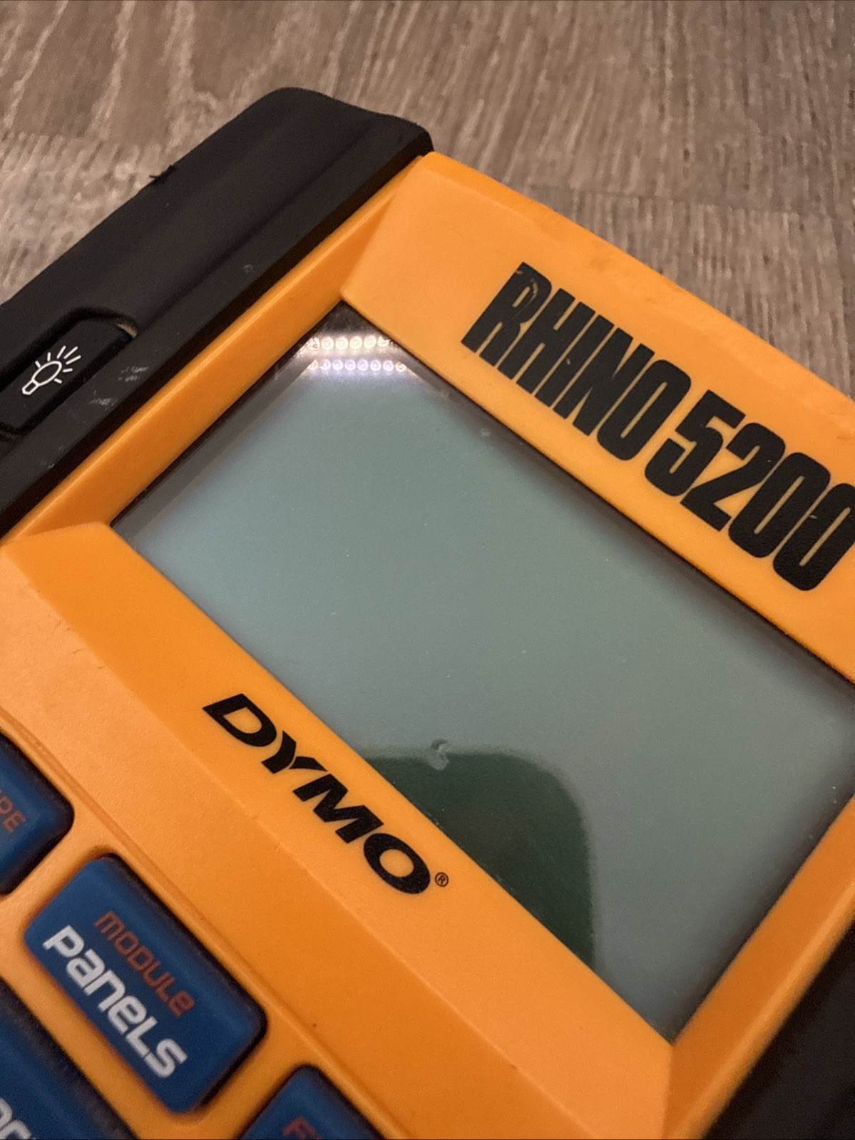 DYMO Rhino 5200 Industrial Label Maker - Black/Yellow