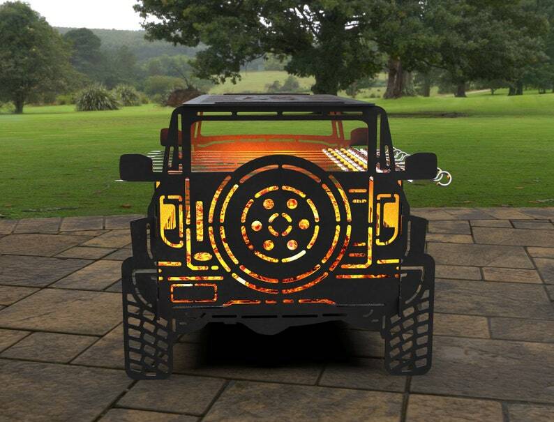 2020 Ford Bronco Collapsible Firepit Metal SHIPS FLAT